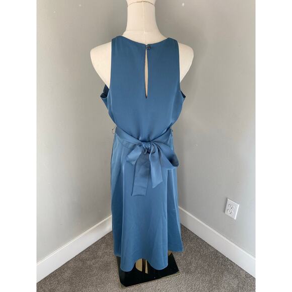 Banana Republic Women's Blue Semi Formal, Wedding Guest Dress Size 10 - Picture 2 of 6
